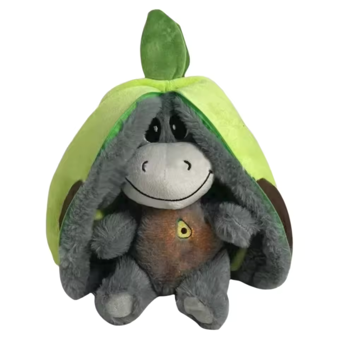 Peluche Luminoso Somnini – Burro Suave con Luz de Respiración para Bebé