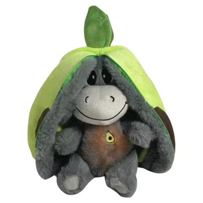 Peluche Luminoso Somnini – Burro Suave con Luz de Respiración para Bebé